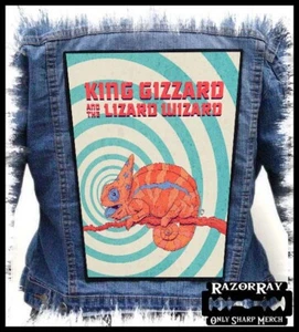 KING GIZZARD AND THE LIZARD WIZARD - Lizard -- Huge Jacket Back Patch Backpatch  - Bild 1 von 2