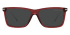 Prada PR 01ZS Sunglasses Transparent Etruscan Polarized Black 58mm