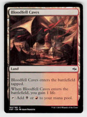 Fate Reforged #165 Bloodfell Caves - Image 1 of 2