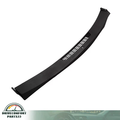 Отделочный капот для размораживания верхней панели приборной панели с сенсорным отверстием подходит для Chevy Impala 06–16 годов выпуска черный - Изображение 1 из 4