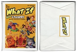2021 "WHAT IF" Wacky Packages FULL SET 5. Serie PACK 9 Sticker 9 Puzzle Karten - Bild 1 von 3