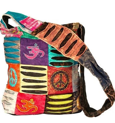 Umhängetasche Schultertasche Crossbody Hobo Ibiza Hippie Boho - Bild 1 von 4