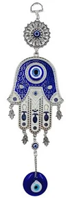 Mal de Ojo Colgante Hogar Oficina Hamsa Mano Nazar Battu Protección Buena Suerte Dije - Imagen 1 de 4