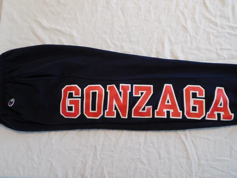 Vintage Gonzaga Bulldogs Sweats Sweatpants Sweat Pant Champion XS Extra Small Cover
