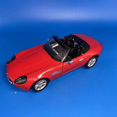 1:18 Scale Red BMW Z8 Roadster Diecast Convertible MOTORMAX - Image 1 of 4