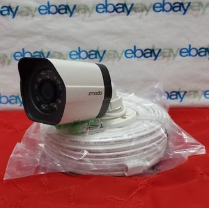 Cámara exterior con cable Zmodo ZP-IBH15-S 720p sPoE Hd macho microUSB segunda generación con cable - Imagen 1 de 18