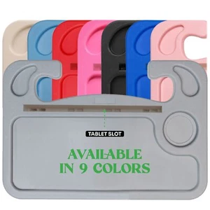 lebogner Steering Wheel Tray, Car Food Trays For Eating With iPad Tablet Slot, - Picture 1 of 1