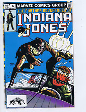 The Further Adventures of Indiana Jones #6 Marvel  Pub 1983 Club Nightmare !