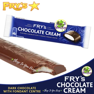 FRYS CHOCOLATE CREAM Dark 49g Bars Birthday Christmas Present Fry's✨Cheapest✨🎁 - Picture 1 of 7