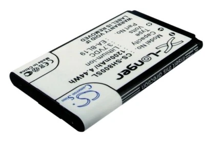 Li-ion Battery for Sharp N49A SH800 SH800M 3.7V 1200mAh - Image 1 of 4