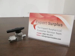 Swagelok, SS-43VCR4, Valve, 3000 PSI, 207 Bar, Used - Picture 1 of 7