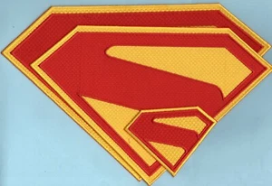 Superman [Legacy] Chest Logo Patch - choice of sizes - Picture 1 of 9