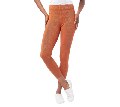 MIND BODY LOVE by Peace Love World Regular Rib Leggings in Spice Choose Size - Image 1 of 3