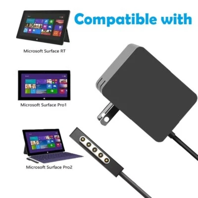 Genuine Microsoft AC Charger Adapter for Surface Pro Pro 2 RT Windows Tablets - Image 1 of 4