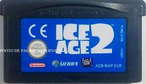 jeu L'AGE DE GLACE 2 pour nintendo game boy advance ice age spiel AGB-BIAP-EUR