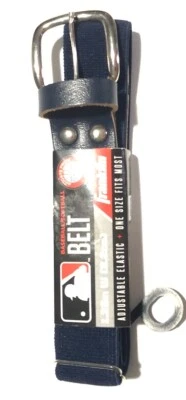 Cinturón Franklin 1.25"W Béisbol Softbol Azul Marino Ajuste 22" a 42" Cintura Foto 1 de 4