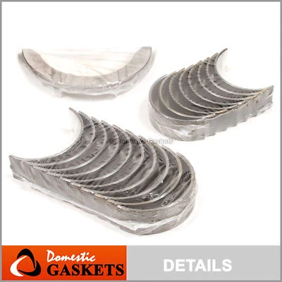 Rodamientos de varilla principal aptos para 05-10 Chrysler 3.5L SOHC 24v VIN G M V Foto 1 de 3