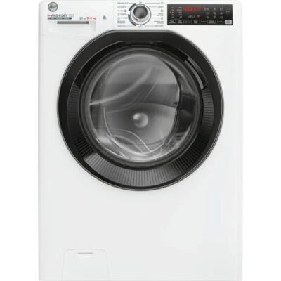 Hoover H3DPS4966TAMB-80 Free Standing Washer Dryer 9Kg 1400 rpm White D Rated - Image 1 of 4