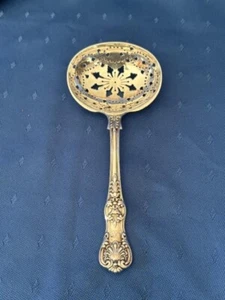 TIFFANY & CO ENGLISH KING C1885 STERLING SUGAR SIFTER 5 5/8" - Picture 1 of 5