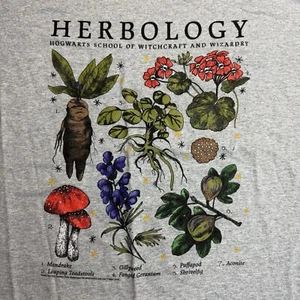 (NEW) Adult 3XL Harry Potter Herbology T-Shirt Hogwarts School Of Wizardry XXXL - Picture 1 of 6