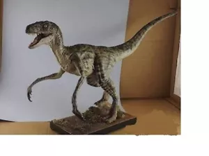 Kit modellino vinile non costruito dinosauro Big Velociraptor 13" alto x 30" lungo nessuna scala - Foto 1 di 3