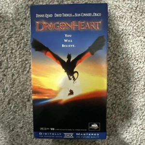 Dragonheart (VHS 1997) Dennis Quaid, Sean Connery, Fantasy Adventure, Thewlis - Picture 1 of 7