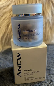 New Old Stock 1997 Avon Anew Formula C Facial Treatment Capsules (30 Capsules) - Picture 1 of 2