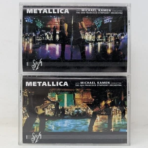 S&M by Metallica with Michael Kamen San FranciscoOrchestra Cassette Tape 1999 - Picture 1 of 12