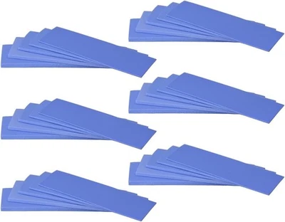 Pack de 30 almohadillas térmicas, 20×67 mm por 5 espesor 0,5 | 1 | 1,5 | 2 | 3 mm, térmicas Foto 1 de 4