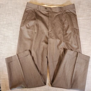 Zanella Platinum Herren Anzughose für Neiman Marcus Italian Made Größe 38, Bündchen - Bild 1 von 12