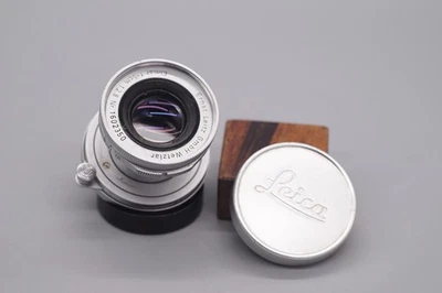 Leica 50mm f2.8 Elmar Screw Thread Mount LTM Lens & Caps - Image 1 of 4