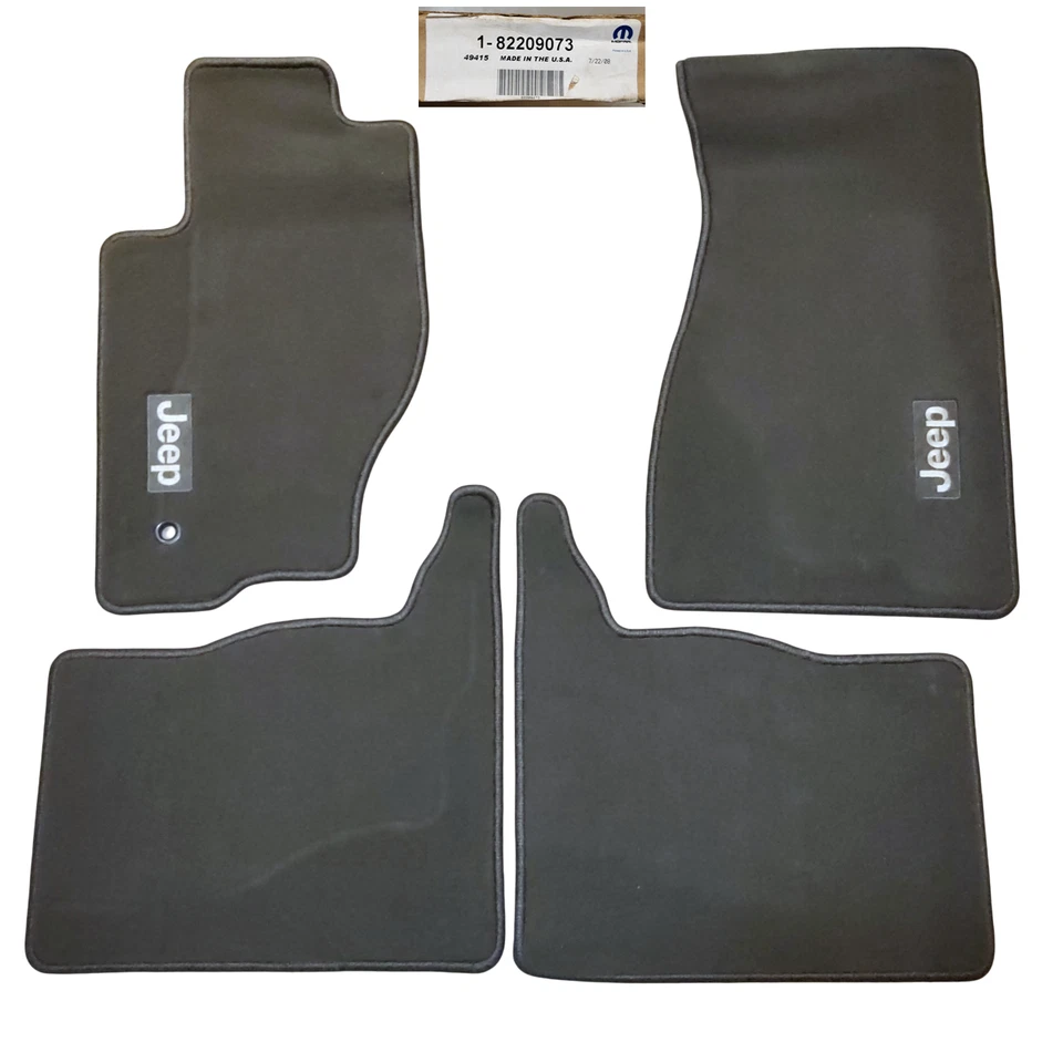 Alfombrillas originales nuevas Mopar 82209073 05-10 Jeep Grand Cherokee 06-10 Commander Foto 1 de 4