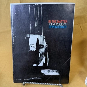 1969 Lincoln Center Program - In the Matter of J. Robert Oppenheimer Play - Picture 1 of 6
