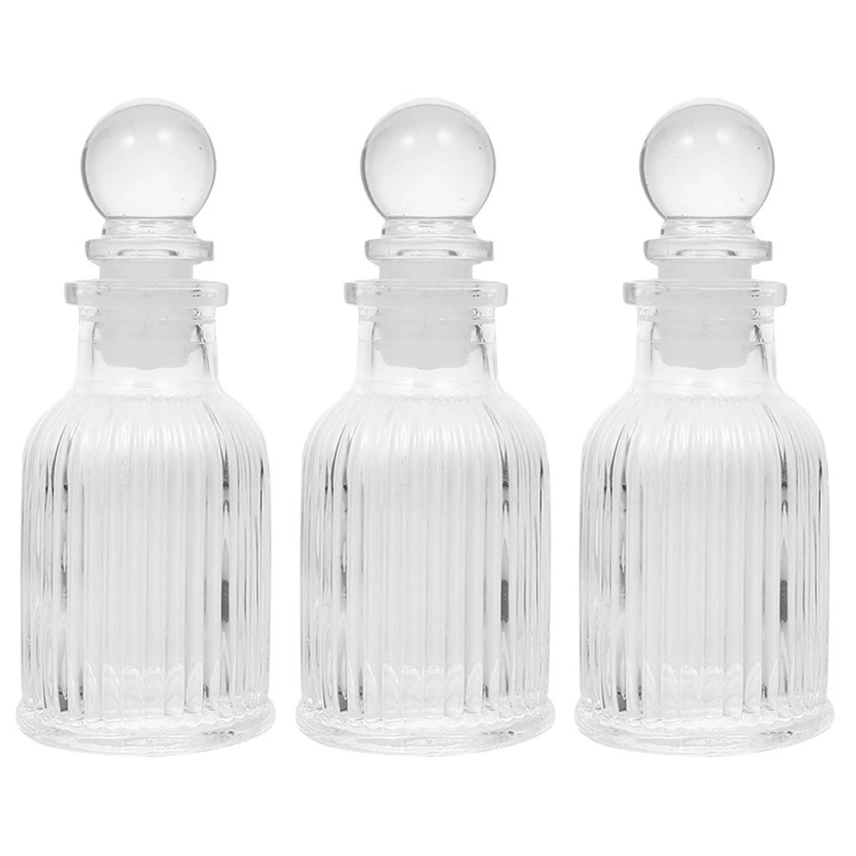  3 PCS Deko Flaschen Mini-schnapsflaschen Kleine Dekorative Glasflaschen - Bild 1 von 4