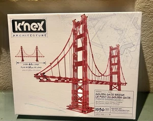 Juego de construcción K'NEX Architecture Golden Gate Bridge San Francisco 2021 1536 piezas nuevo - Imagen 1 de 2