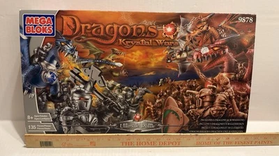 Mega Bloks Dragons Krystal Wars Ultimate Battle #9878 KOHLS Exclusive NIB - Image 1 of 4