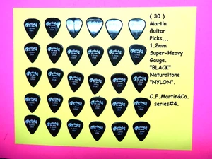 Martin Gitarren-Plektren, Martin Nylon Gitarren-Plektren, 1,2 mm Gitarren-Plektren, 1,20 mm Plektren - Bild 1 von 7