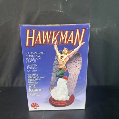 Estatua Hawkman DC Direct escala 1:6 diseñada por Joe Kubert #204/1350 Foto 1 de 4