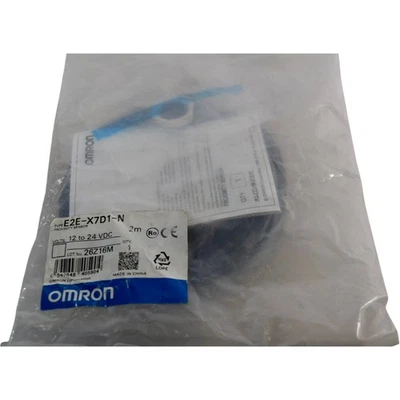NEW OMRON E2E-X7D1-N Inductive Proximity Sensor M12 7mm Non-Flush DC 2-Wire NO - Image 1 of 3