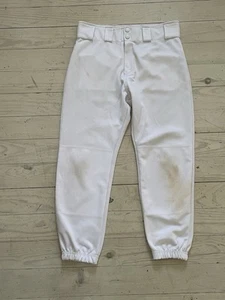 Easton YOUTH XL BASEBALL PANTS, WHITE, YXL - Picture 1 of 15