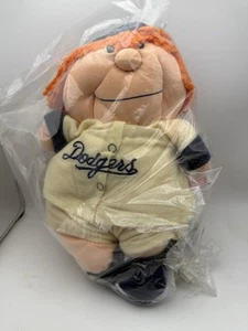 Kamar seltener Prototyp Muster, Baseballspieler weiß Plüsch Steve Yeager Auto La - Bild 1 von 5