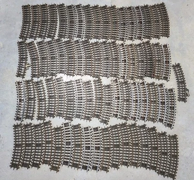 Vintage Lionel Super O Curved Train Track Lot Of 69 Pieces - Image 1 of 4