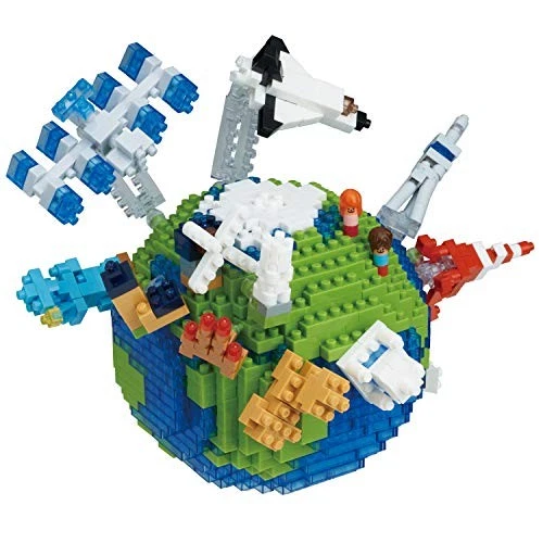 Nanoblock Earth (Standard Edition) NBM-028 NEW - Image 1 of 1
