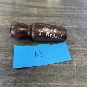 HAND TURNED WALNUT PREDATOR CALL LOUD RABBIT - Picture 1 of 4
