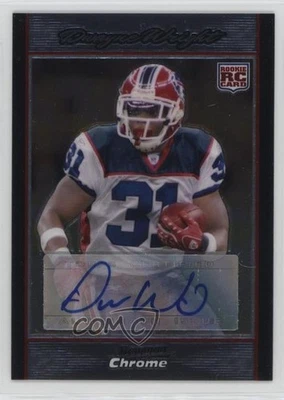 2007 Bowman Chrome Rookie Auto Dwayne Wright #BC99 Auto RC - Image 1 of 2