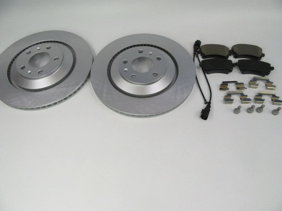 Bentley Continental GT GTC Flying Spur Rear Brake Pads & Disk Rotors  QUALITY - Image 1 of 4