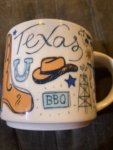 Starbucks Been There Texas Becher Lone Star State BBQ Kaffee Tee Tasse 14 oz - Bild 1 von 4