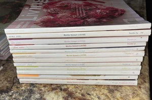Martha Stewart Living 12 Issues Magazines 2001-2002 Some Issues Missing - Bild 1 von 7