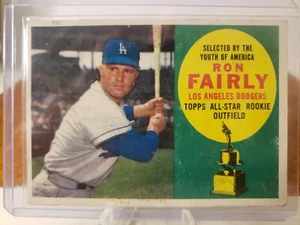 1960 Topps Ron Fairley (RC) #321 🔥 - Picture 1 of 2