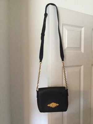 Polo Ralph Lauren Brooke Small Calfskin Black Crossbody - Image 1 of 4